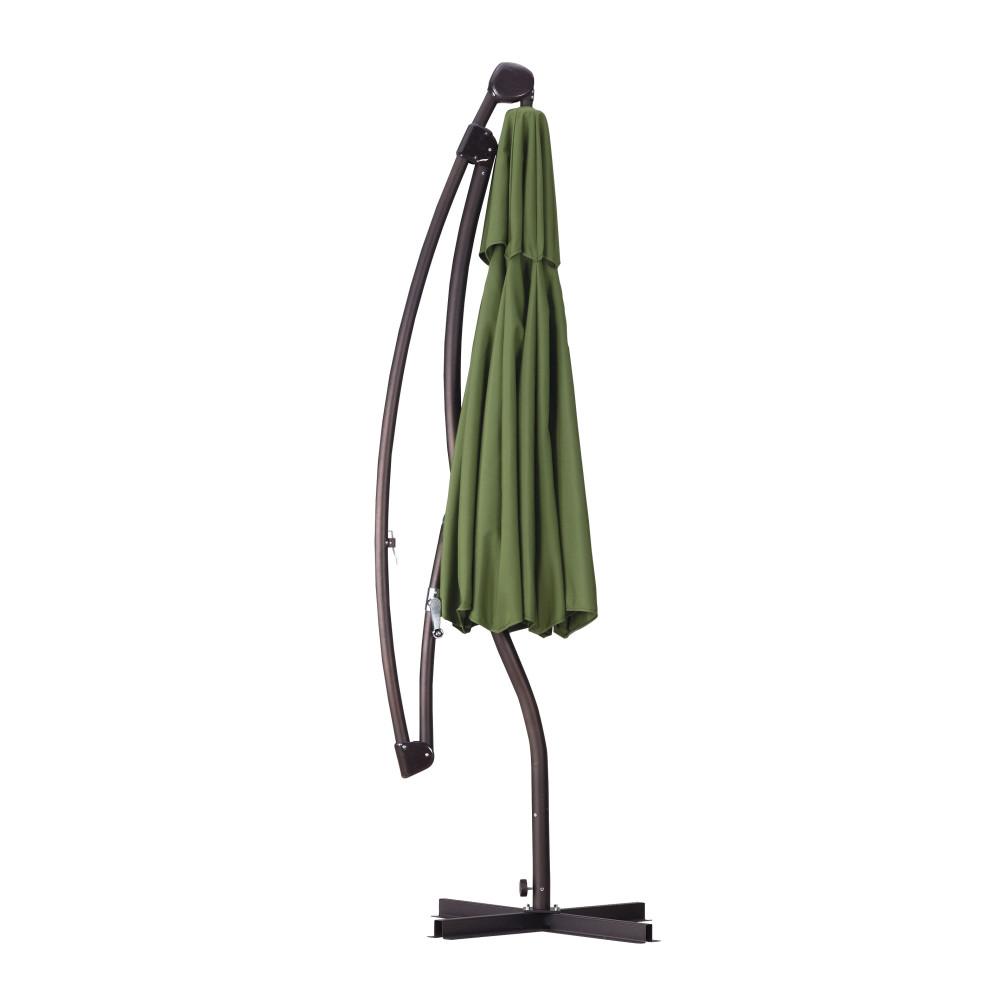 9' Round Offset Patio Umbrella Sunbrella